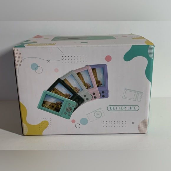 Better Life HD 1080P Digital Camera 44MP Digital Camera 16X Power Zoom purple - Picture 2 of 4